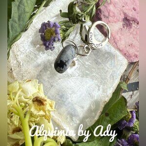 Alquimia Silver and Black Key Holder